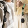 Silikonowe Etui do AirPods Pro 3 Ringke Silicone Black Case + Karabińczyk Czarne